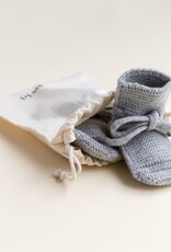 Hvid Booties Grey Melange