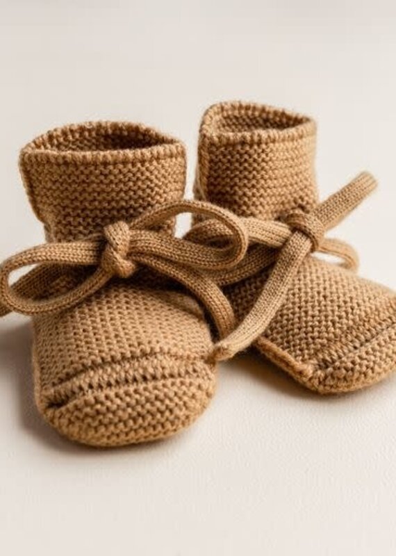 Hvid Booties Ochre