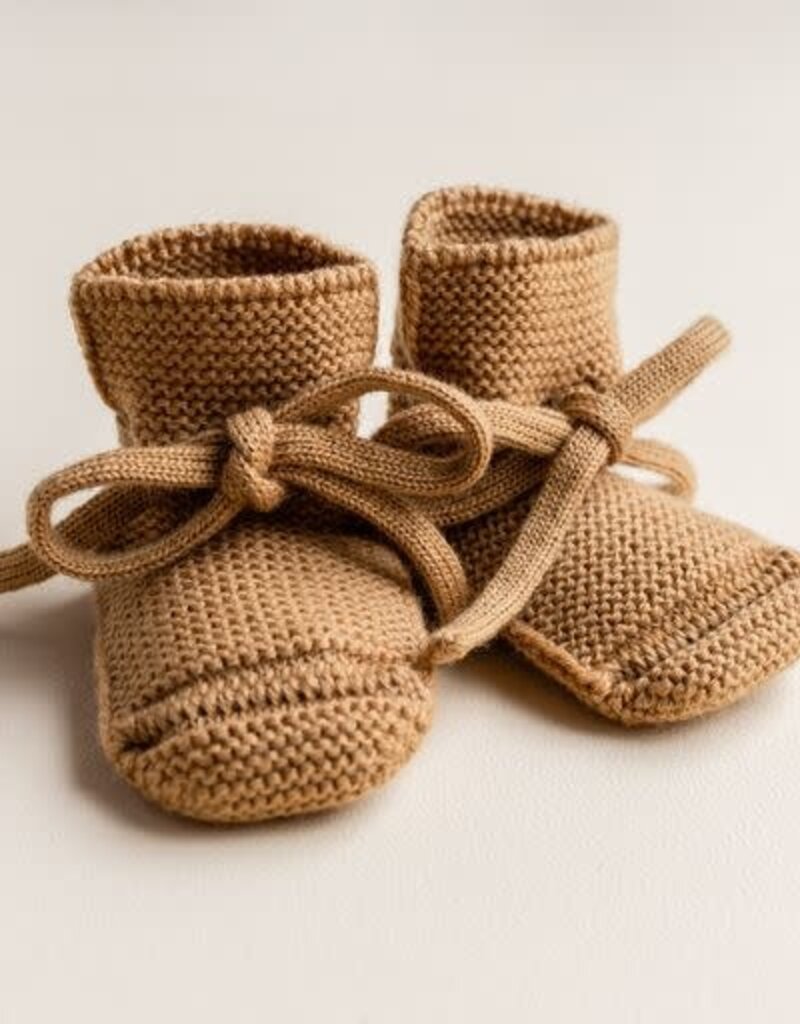 Hvid Booties Ochre