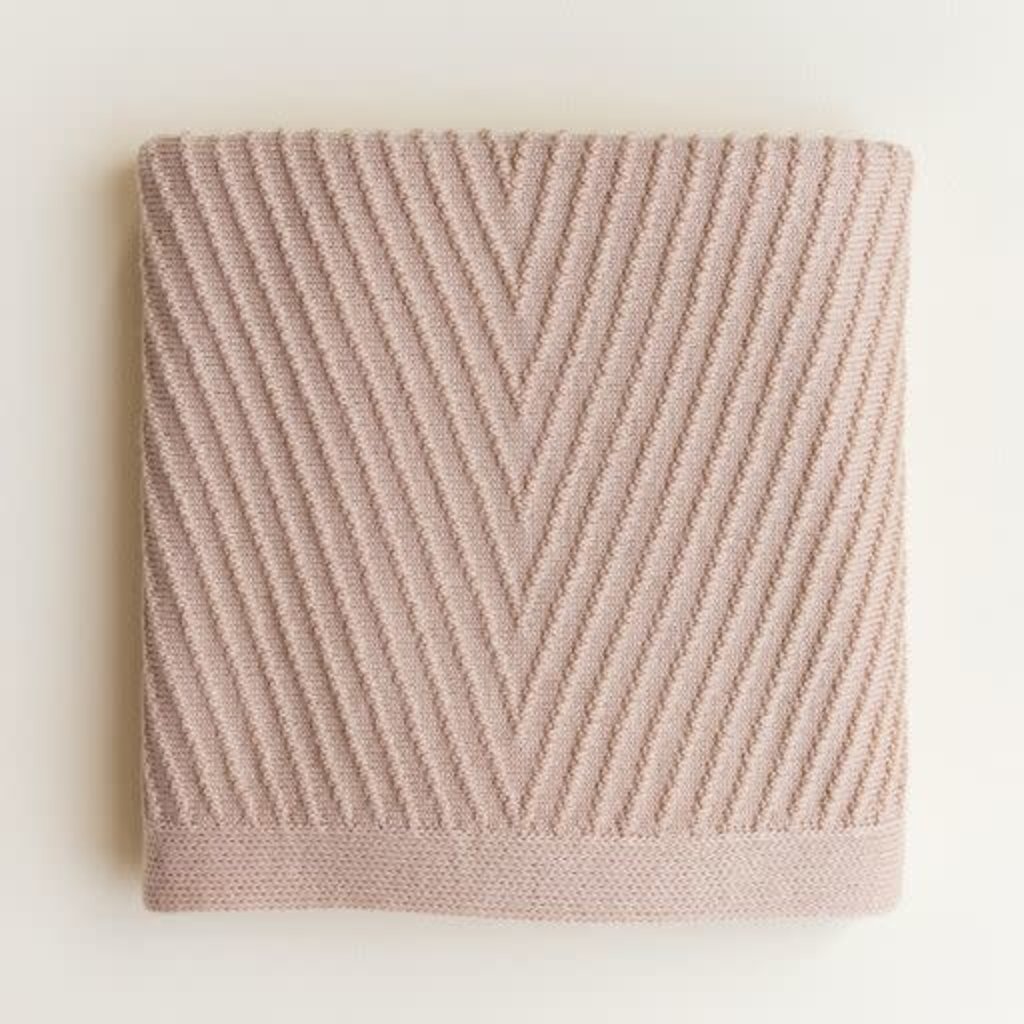 Hvid Blanket Akira Apricot