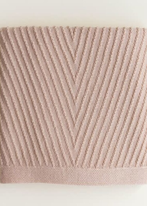 Hvid Blanket Akira Apricot