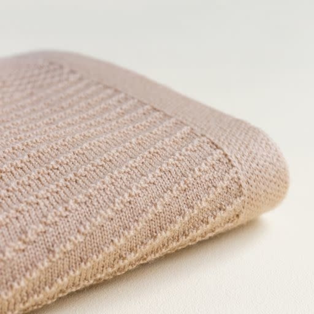 Hvid Blanket Akira Apricot