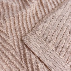 Hvid Blanket Akira Apricot
