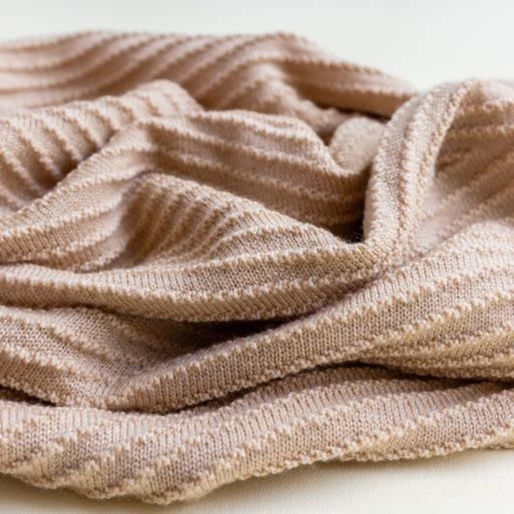 Hvid Blanket Akira Apricot