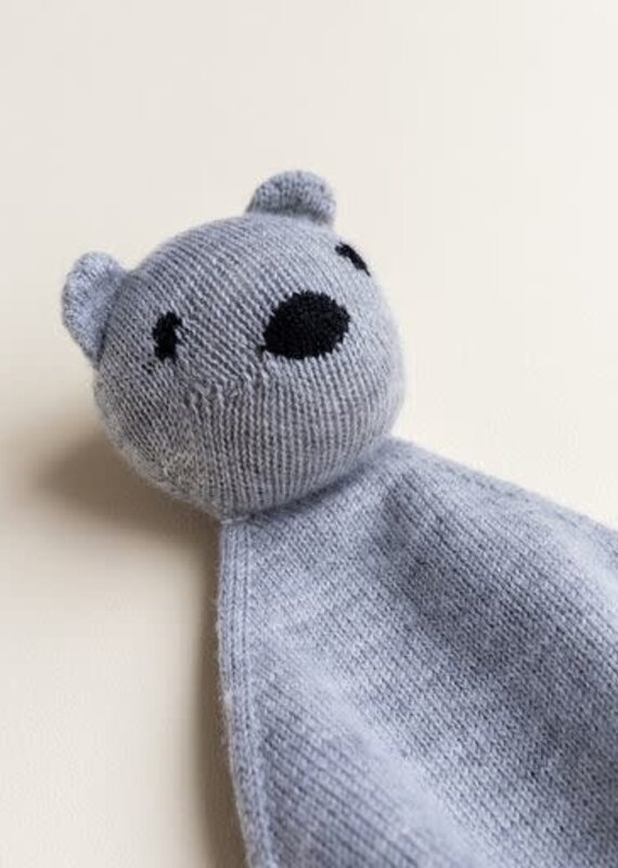 Hvid Teddy Tokki Grey Melange