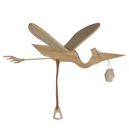 Quax Mobile Bird-Pelican-Wood