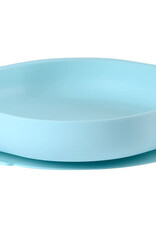 Beaba Siliconen bord met zuignap - blauw
