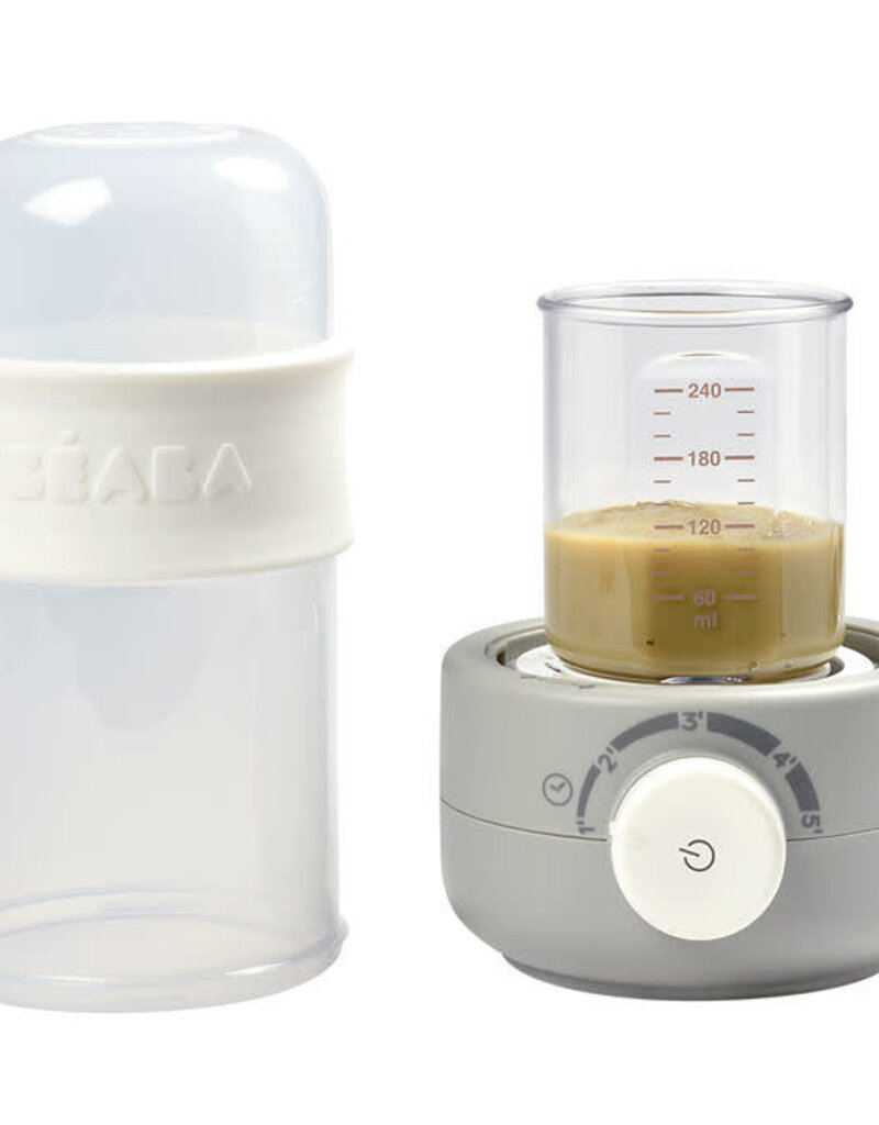 Beaba Baby Milk Second grijs : stoomflessenverwarmer & sterilisator