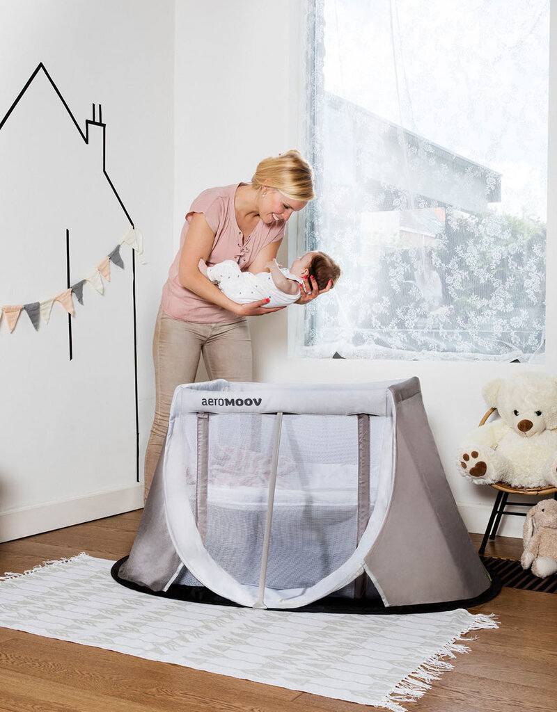 AeroMoov Instant Reisbed - White Sand