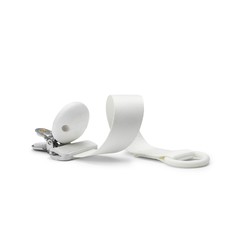 Elodie Fopspeenketting Hout  Vanilla White