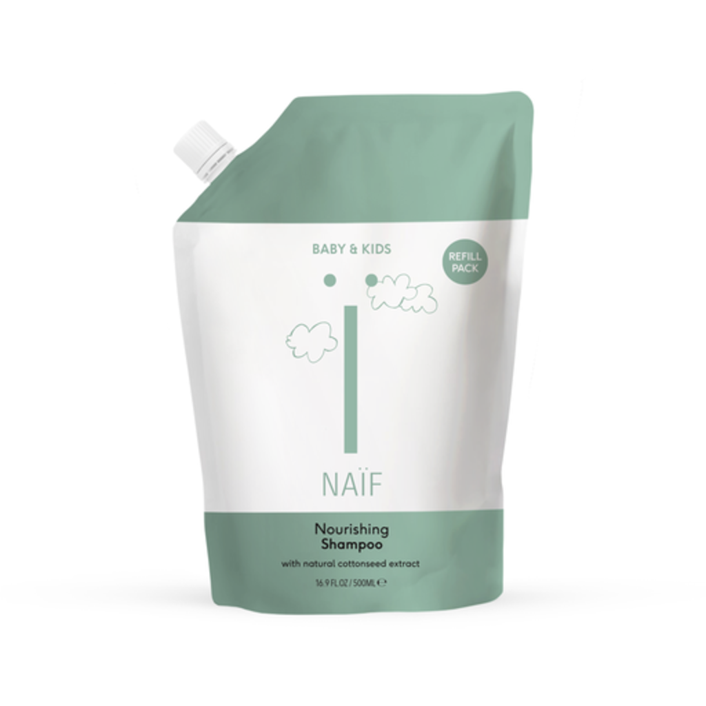Naïf Nourishing Shampoo refill - doypack - 500ml