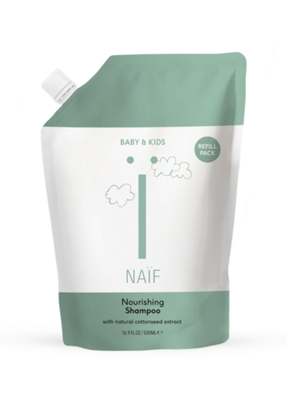Naïf Nourishing Shampoo refill - doypack - 500ml