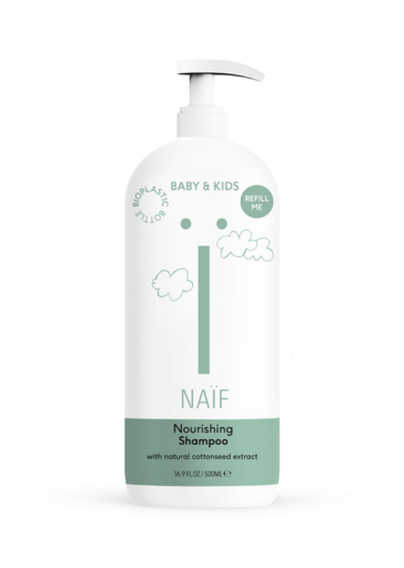 Naïf Nourishing Shampoo bottle - 500ml