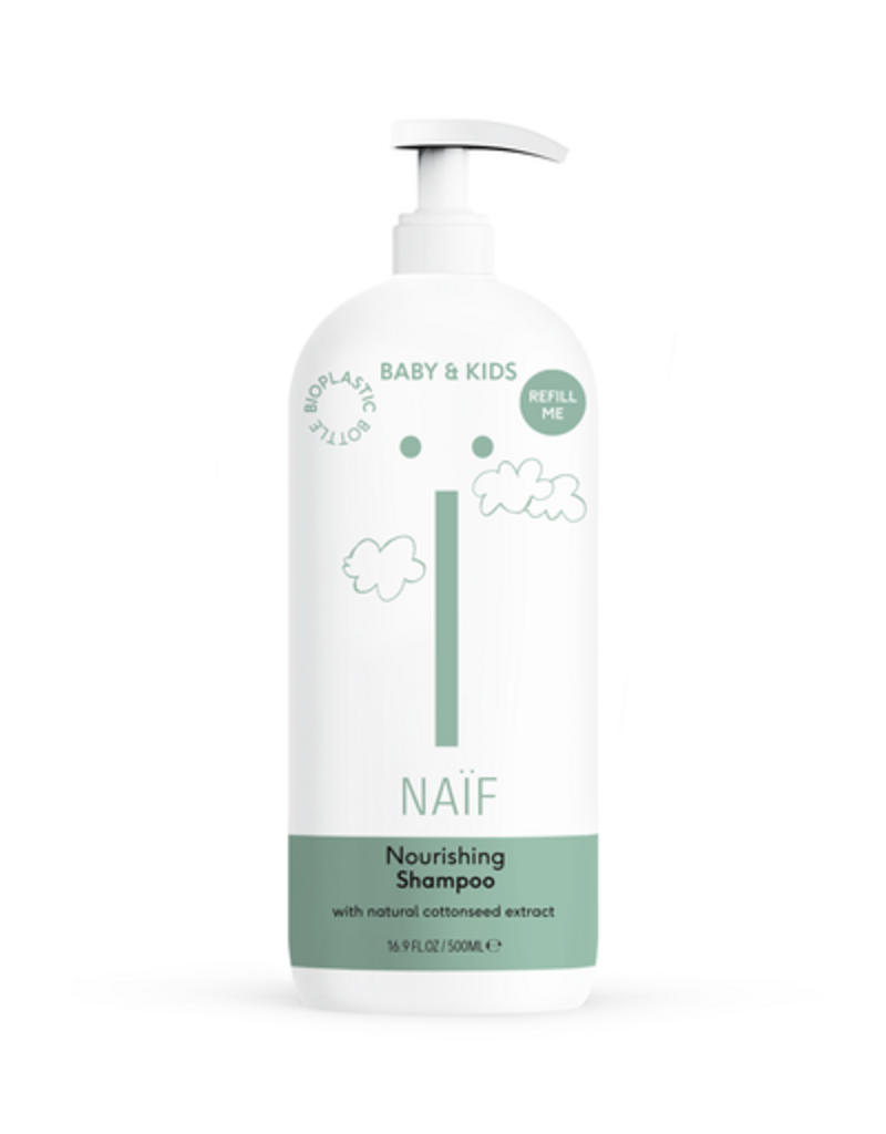Naïf Nourishing Shampoo bottle - 500ml
