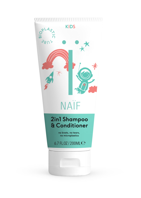 Naïf Kids 2-in-1 Shampoo  - 200 ml