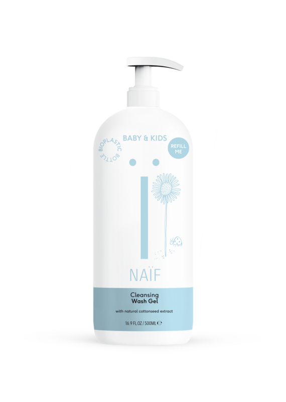 Naïf Cleansing Wash Gel bottle - 500ml