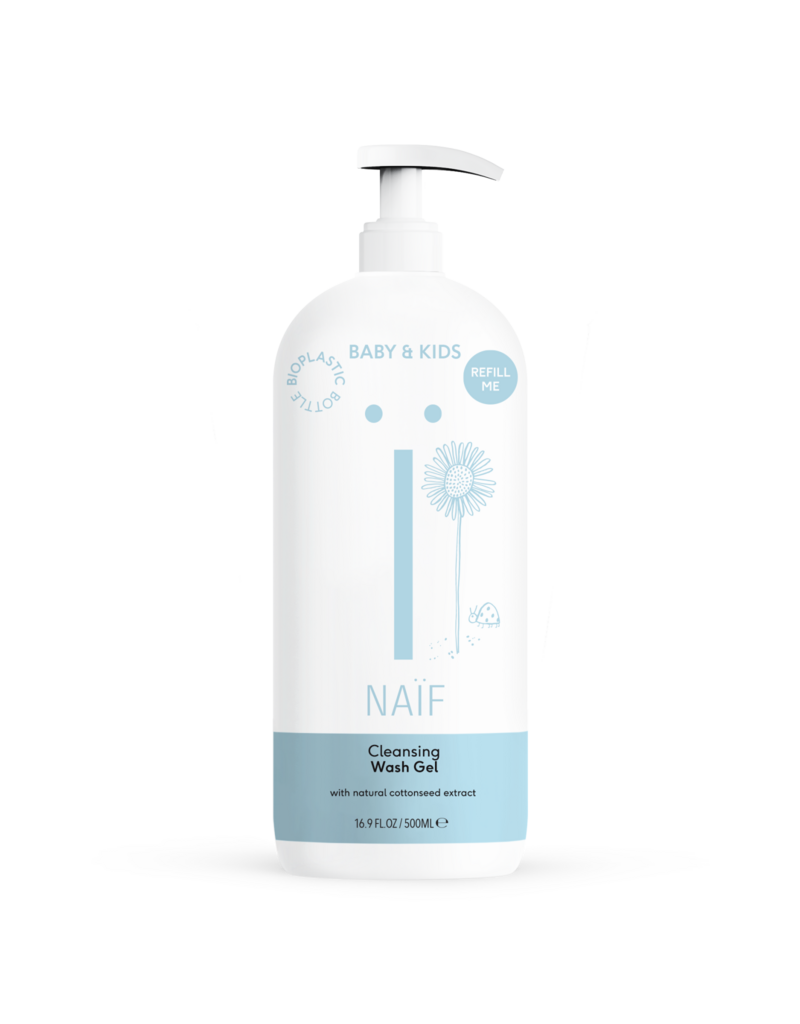 Naïf Cleansing Wash Gel bottle - 500ml