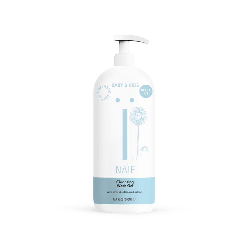 Naïf Cleansing Wash Gel bottle - 500ml