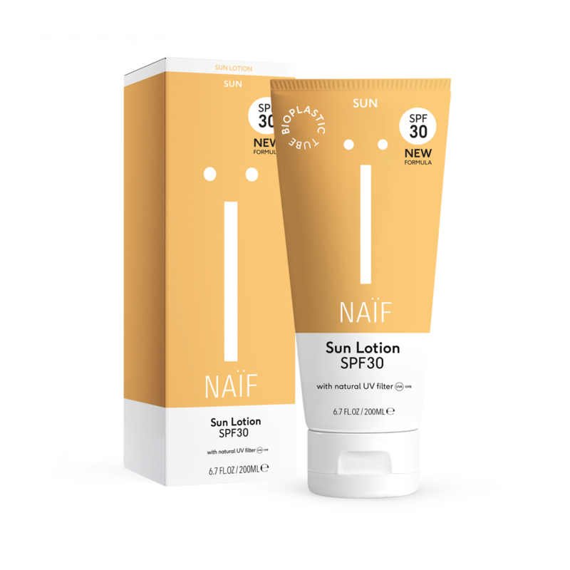 Naïf Naïf Grown Ups - Sunscreen Body SPF 30 lotion tube - 200ml