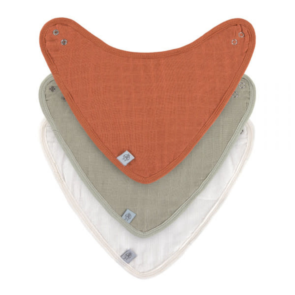 Laessig Tetra Bandana Slab rust/olive/milky