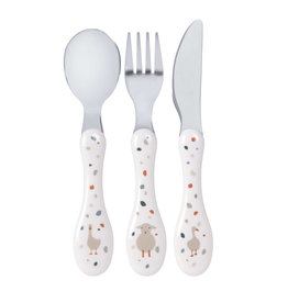 Laessig Cutlery 3 pcs Tiny Farmer Sheep/Goose