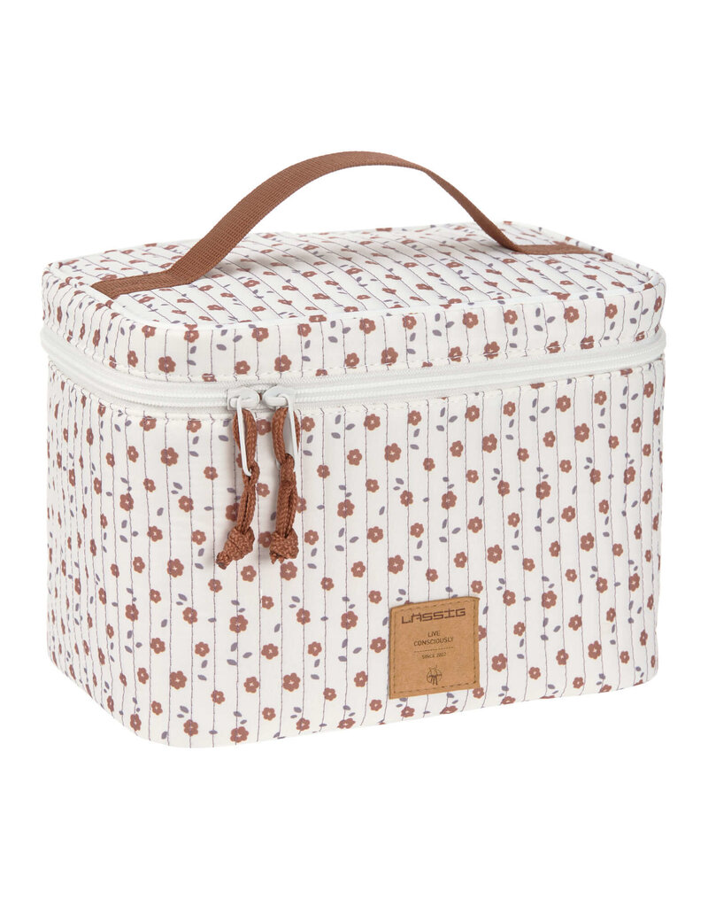 Laessig CAS Toilettas Caddy To Go Flowers White
