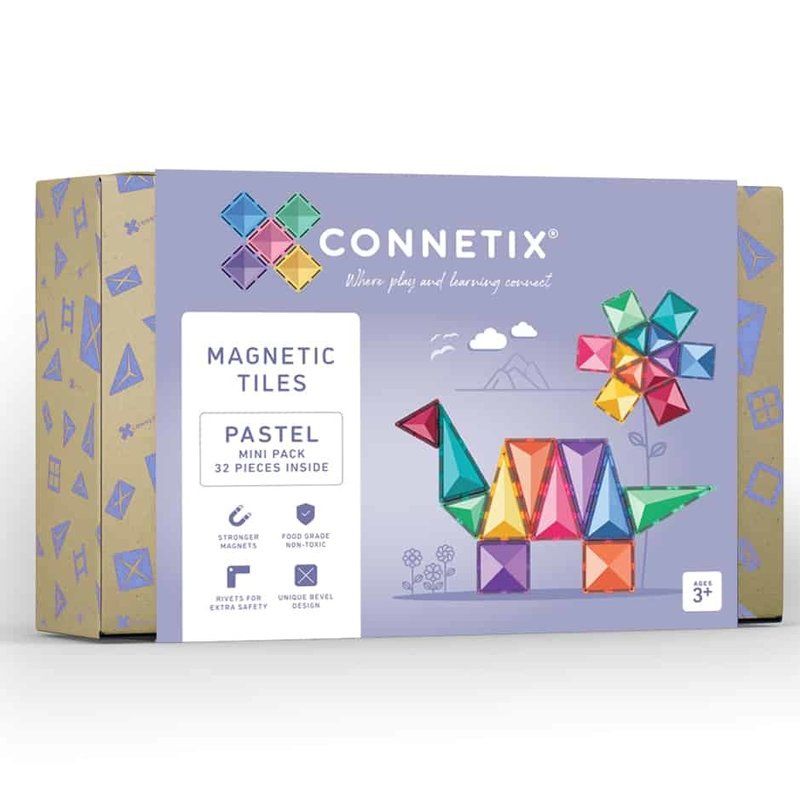 Connetix 32 Piece Pastel Mini Pack