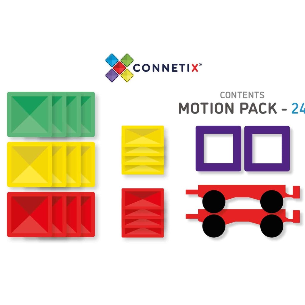 Connetix 24 Piece Motion Pack