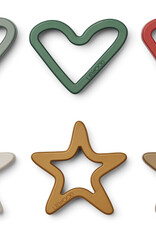 Liewood Svend cookie cutter set Holiday multi mix