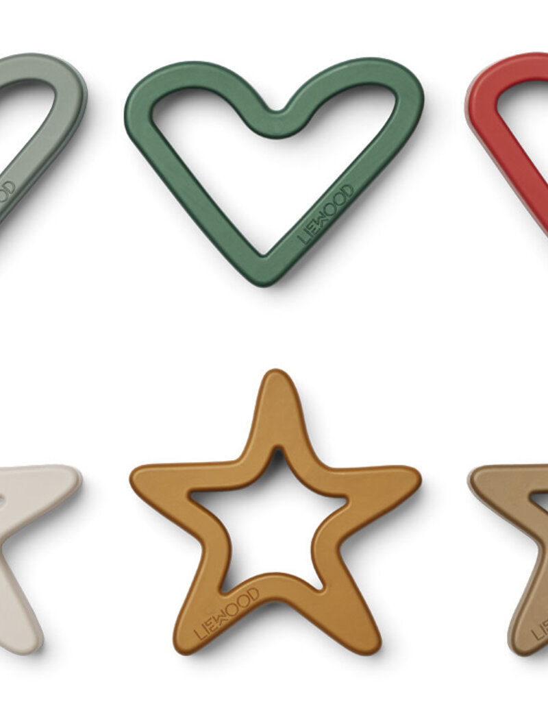 Liewood Svend cookie cutter set Holiday multi mix