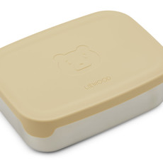 Liewood Nina lunch box Mr bear wheat yellow