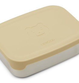 Liewood Nina lunch box Mr bear wheat yellow