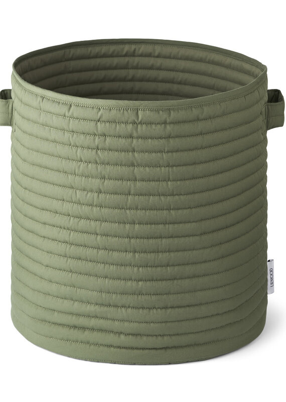 Liewood Lia quilted basket Faune green
