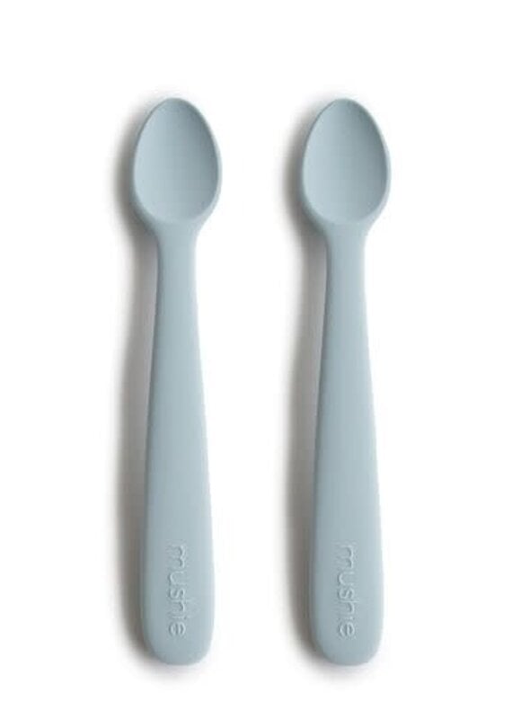 Mushie Baby lepels - Powder Blue