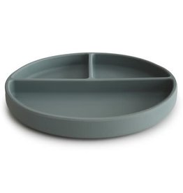 Mushie Silicone Bord met Zuignap - Dried Thyme