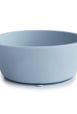 Mushie Silicone Kom met Zuignap - Powder Blue