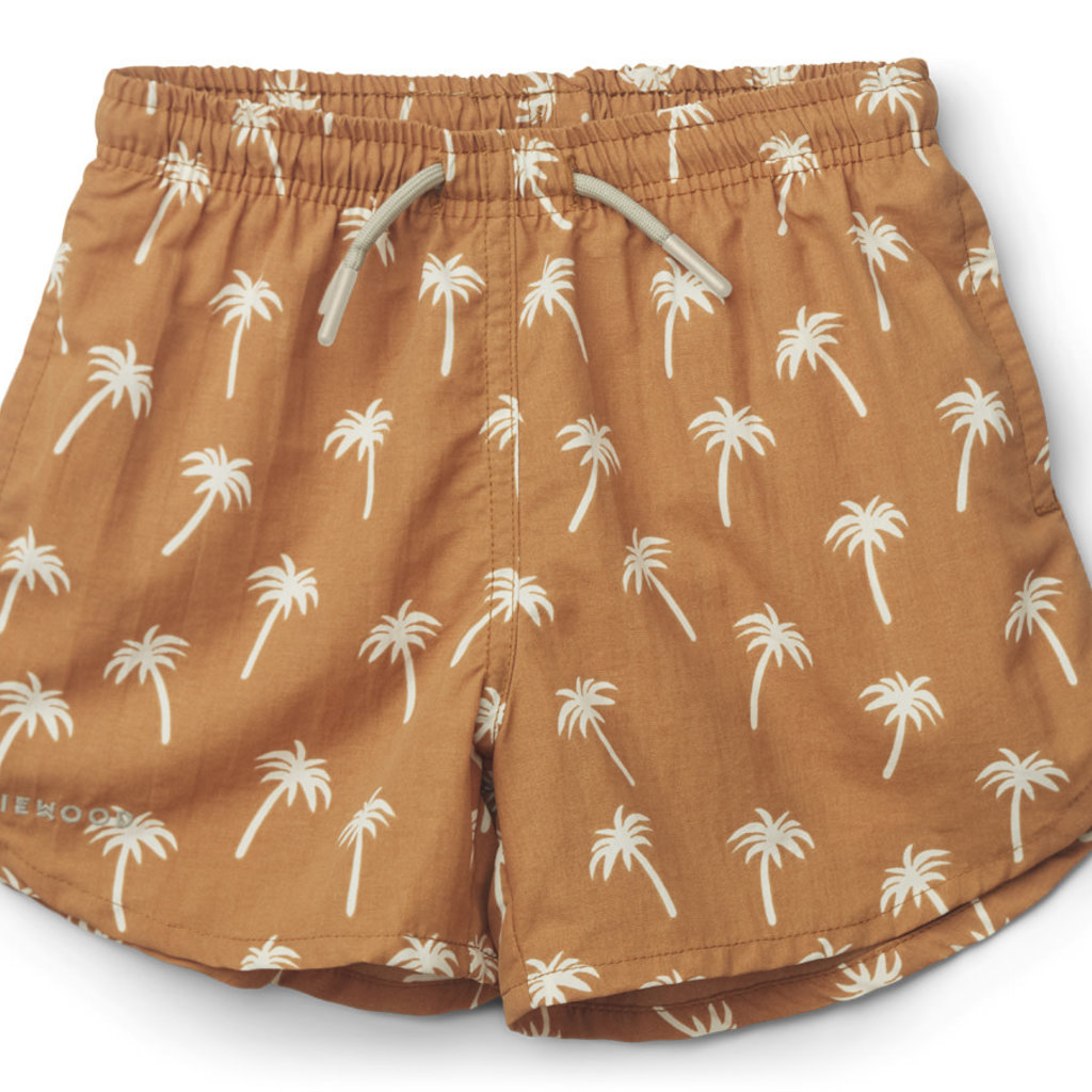 Liewood Aiden board shorts Palms/Almond
