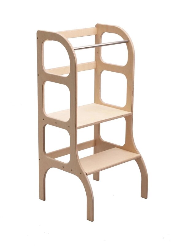 Ette Tete Houten Leertoren Step Up - Natural