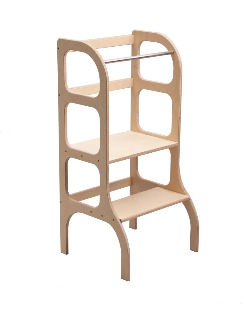 Ette Tete Houten Leertoren Step Up - Natural