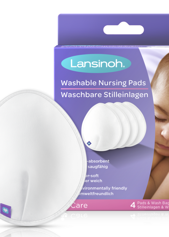 Lansinoh Wasbare borstcompressen 4 st - Coussinets lavables 4 pcs