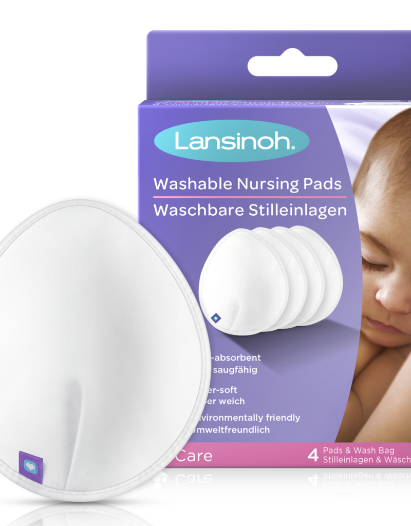 Lansinoh Wasbare borstcompressen 4 st - Coussinets lavables 4 pcs