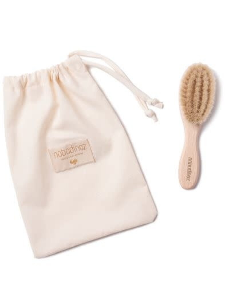 Nobodinoz Extra Zachte Baby Borstel 15X3.9 Natural