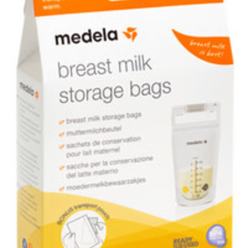 Medela Moedermelkbewaarzakjes 180 ml, 50 zakjes per doosje