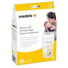 Medela Moedermelkbewaarzakjes 180 ml, 25 zakjes per doosje