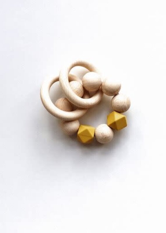 Bezisa Rammelaar (geo) Wooden Basics Ocher Yellow