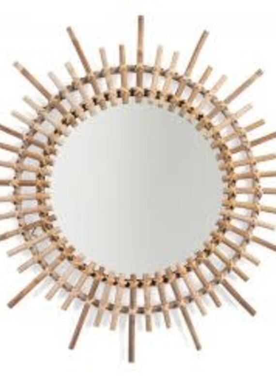 Childhome Rattan Spiegel Aura 90