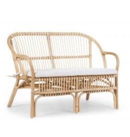 Childhome Montana Bank Rattan Naturel + Kussen