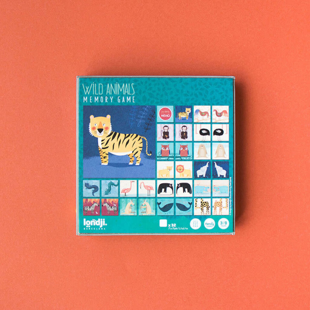 Londji Memo - Wild Animals (new pack)
