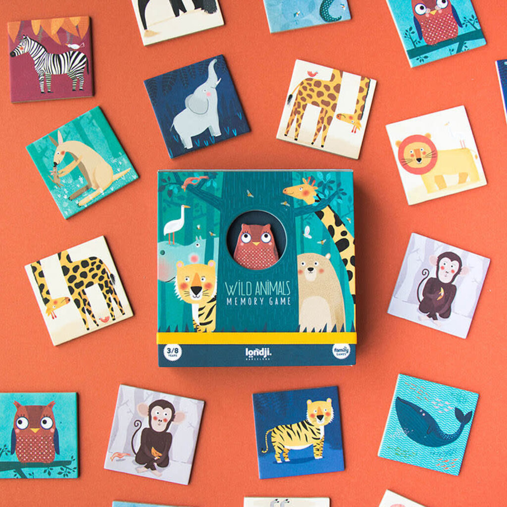 Londji Memo - Wild Animals (new pack)