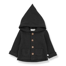 1+ in the family Hood Jacket Elliot-Bb Charcoal